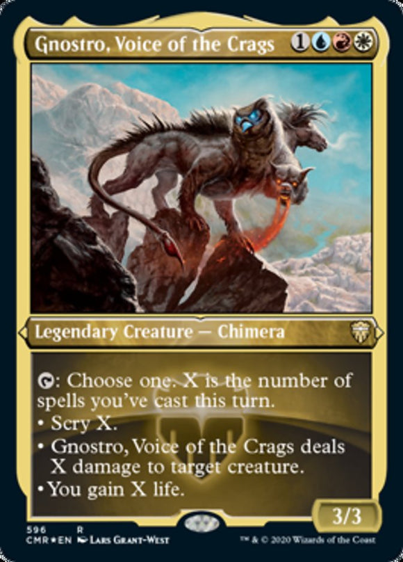Gnostro, la voz de los riscos (grabado) [Commander Legends] 