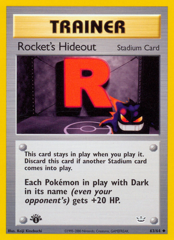 El escondite de Rocket (63/64) [Neo Revelation 1.ª edición] 