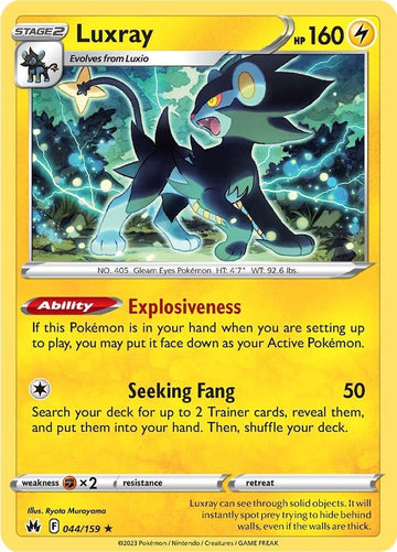 Luxray (044/159) (44) [Espada y escudo: Corona Zenith] 
