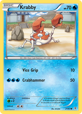 Cangrejito (21/83) [XY: Generaciones] 