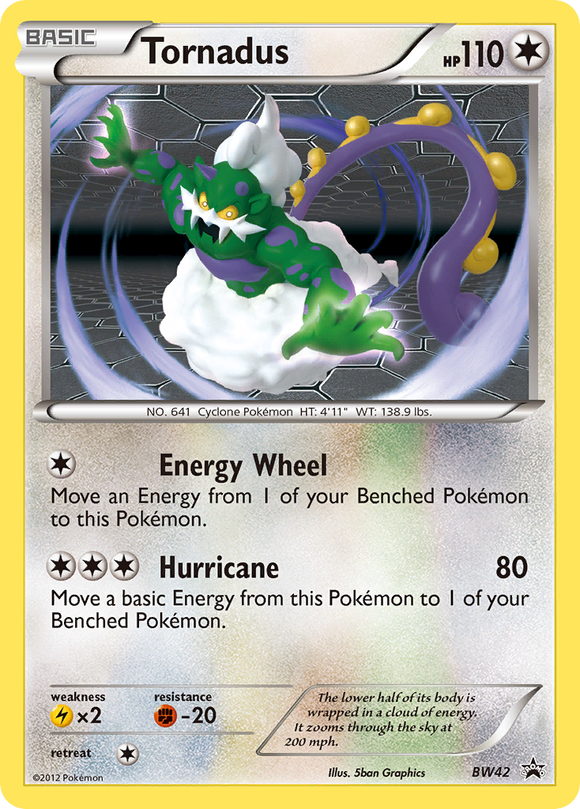 Tornadus (BW42) [Blanco y negro: promociones de Black Star] 