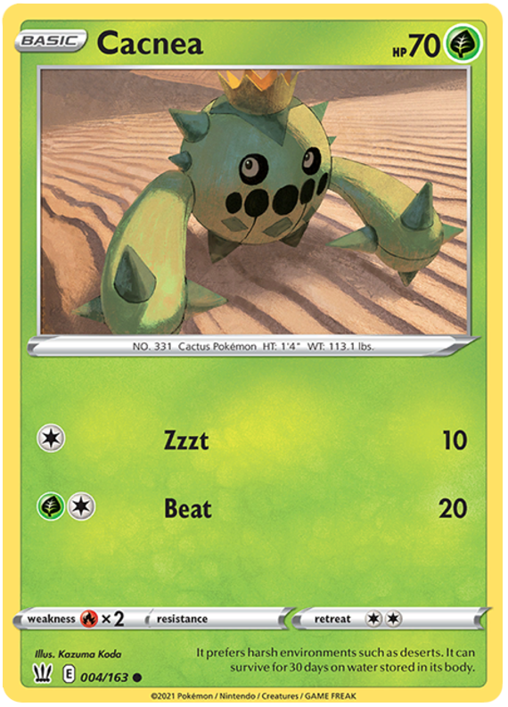 Cacnea (004/163) [Espada y escudo: estilos de batalla] 