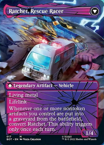 Ratchet, Field Medic // Ratchet, Rescue Racer (Shattered Glass) [Transformers] - 0
