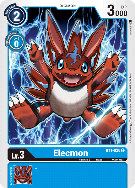 Elecmon [BT1-028] [Lanzamiento de la versión especial Booster 1.0] 