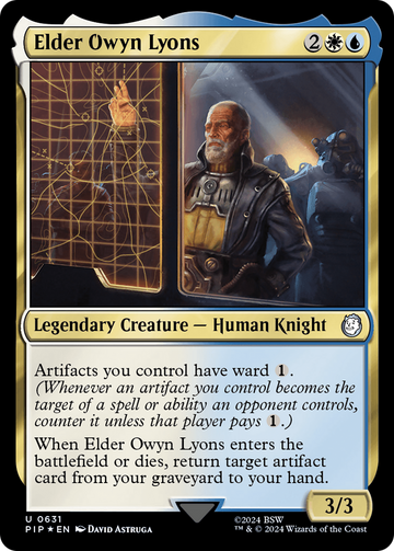 Elder Owyn Lyons (reflectante de oleada) [Fallout] 