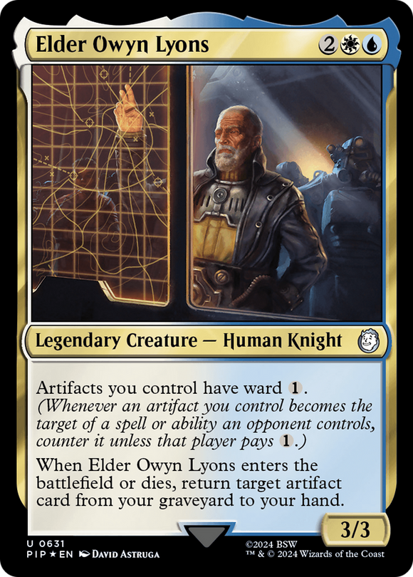 Elder Owyn Lyons (reflectante de oleada) [Fallout] 