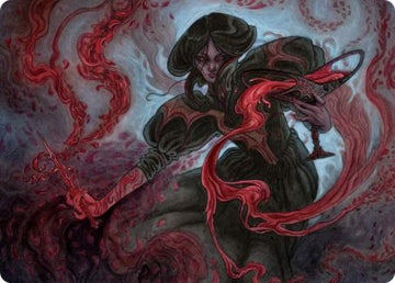 Tarjeta de arte Cambio de fortuna [Serie de arte Innistrad: Crimson Vow] 