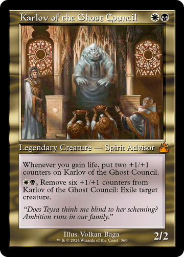 Karlov del Consejo Fantasma (Retro Frame) [Ravnica Remastered] 