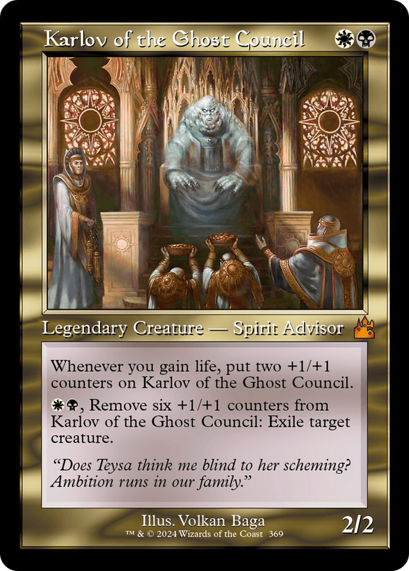 Karlov del Consejo Fantasma (Retro Frame) [Ravnica Remastered] 