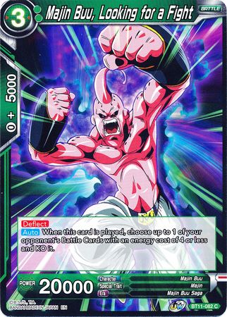 Majin Buu, en busca de pelea (BT11-082) [Vermilion Bloodline] 
