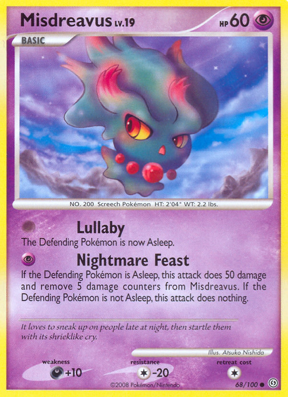 Misdreavus (68/100) [Diamante y Perla: Frente Tormentoso] 