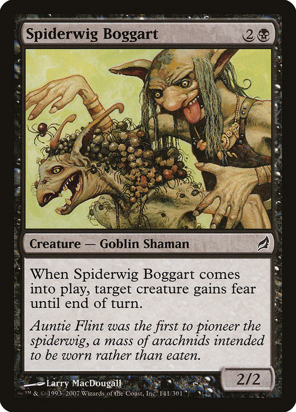 Boggart de la Peluca Araña [Lorwyn] 