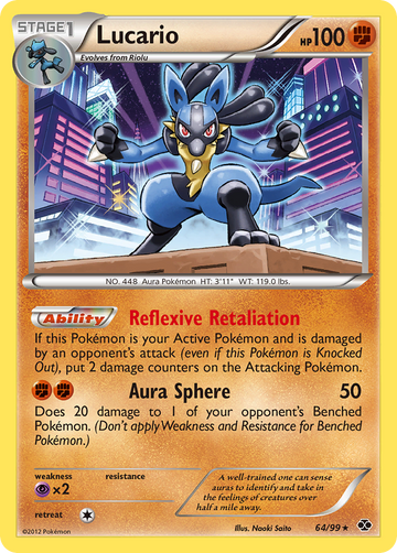 Lucario (64/99) [Blanco y Negro: Próximos destinos] 