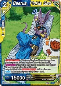 Beerus, el dios caprichoso (BT7-120_PR) [Promociones previas al lanzamiento de El asalto de los Saiyans] 