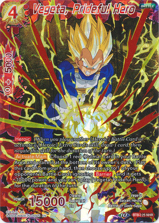 Vegeta, héroe orgulloso (BT8-125) [Maquinaciones maliciosas] 