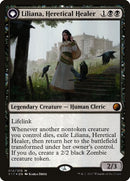 Liliana, Heretical Healer // Liliana, Defiant Necromancer [From the Vault: Transform]-1