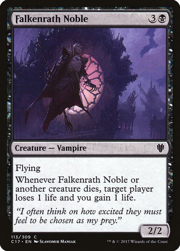 Noble de Falkenrath [Comandante 2017] 