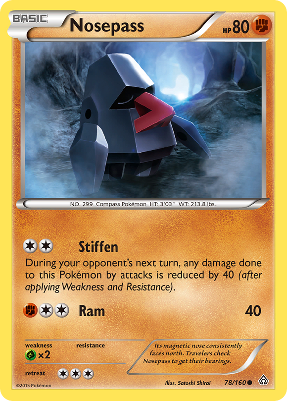 Paso de nariz (78/160) [XY: Choque primigenio] 