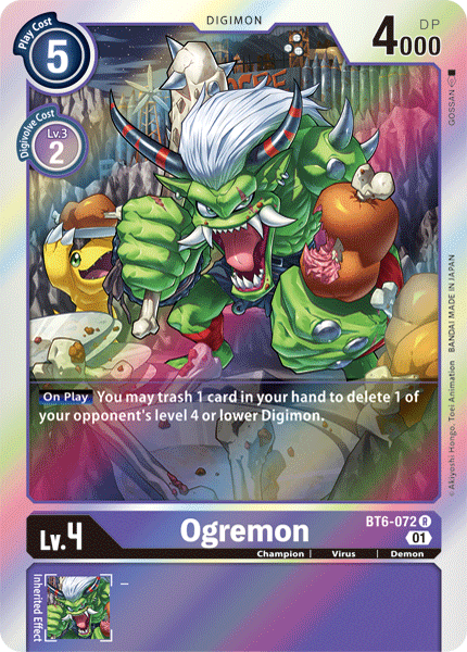 Ogremon [BT6-072] [Doble Diamante] 
