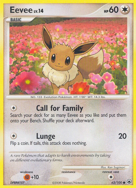 Eevee (62/100) [Diamante y Perla: Amanecer majestuoso] 