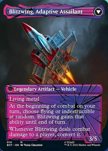 Blitzwing, Cruel Tormentor // Blitzwing, Adaptive Assailant (Shattered Glass) [Transformers] - 0