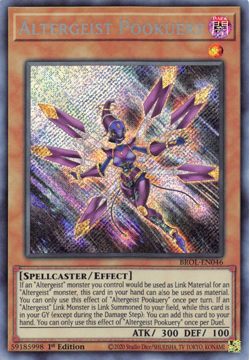 Altergeist Pookuery [BROL-EN046] Secreto raro 