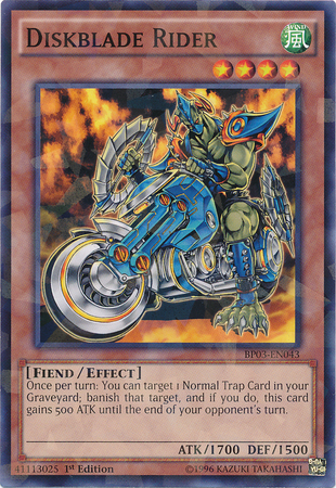 Jinete de hoja de disco [BP03-EN043] Shatterfoil Raro 