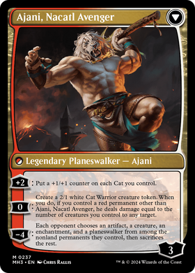 Ajani, Nacatl Pariah // Ajani, Nacatl Avenger [Modern Horizons 3] - 0