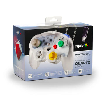 Gamecube Controller PHANTOM GCC: Quartz Edition - XYAB - 0