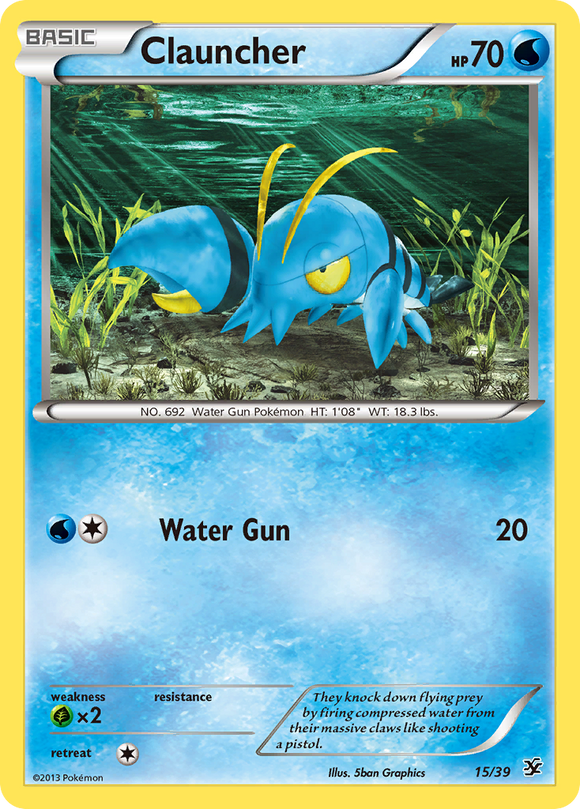 Clauncher (15/39) [XY: Set de inicio de Kalos] 