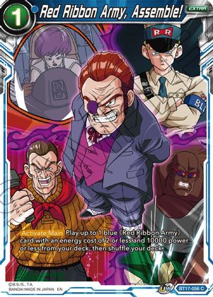 ¡Ejército de la Cinta Roja, reúnanse! (BT17-056) [Ultimate Squad] 