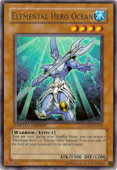 Héroe elemental del océano [JUMP-EN013] Ultra raro 