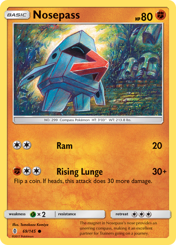 Nosepass (69/145) [Sol y Luna: Guardianes en ascenso] 