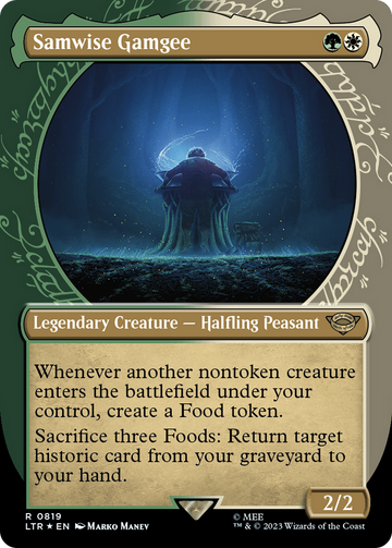 Samwise Gamgee (Showcase) (Surge Foil) [El Señor de los Anillos: Cuentos de la Tierra Media] 