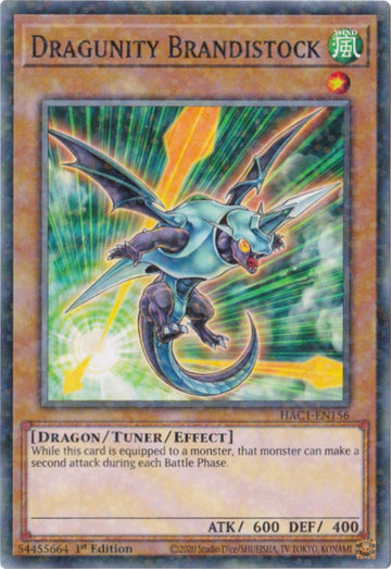 Dragunity Brandistock (Terminal de duelo) [HAC1-EN156] Común 