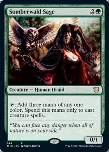 Sabio de Somberwald [Comandante de Innistrad: Cacería de medianoche] 