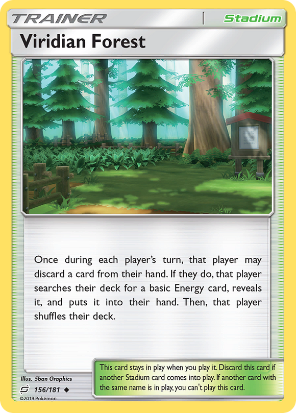 Bosque Viridian (156/181) [Sol y Luna: Trabaja en equipo] 