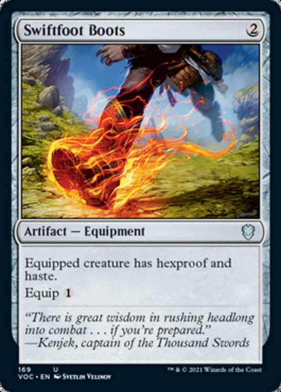 Botas de pies veloces [Innistrad: Crimson Vow Commander] 