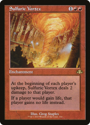Vórtice sulfúrico (retro) [Dominaria Remastered] 