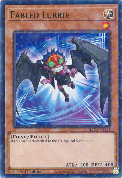 Lurrie legendario (Terminal de duelo) [HAC1-EN124] Común 