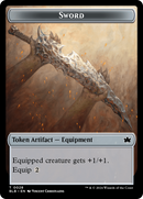 Sword // Manifold Mouse Double-Sided Token [Bloomburrow Tokens]-1