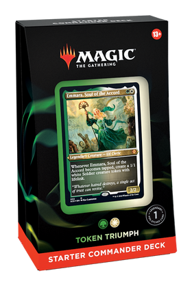 Baraja inicial de Commander (triunfo simbólico)  - 0