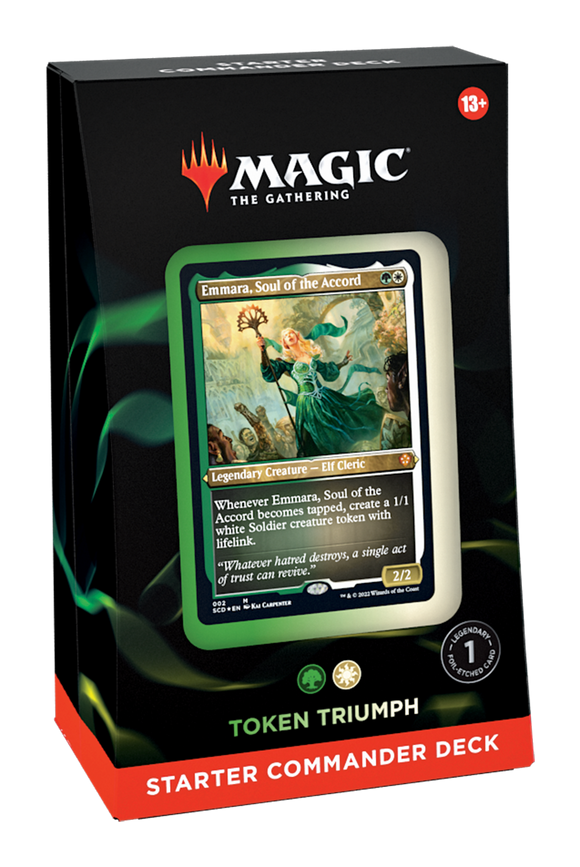 Baraja inicial de Commander (triunfo simbólico) 