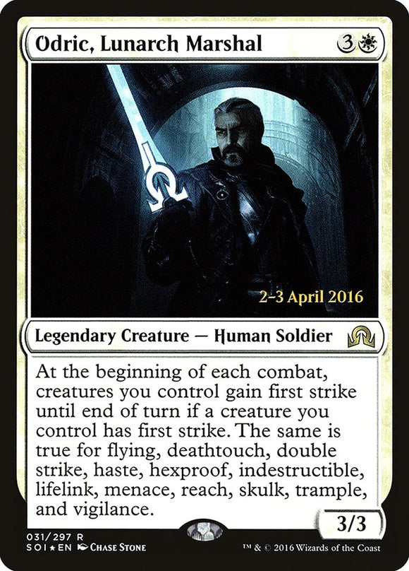 Odric, mariscal lunar [Promociones previas al lanzamiento de Sombras sobre Innistrad] 