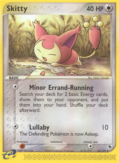 Skitty (44/109) [EX: Rubí y Zafiro] 