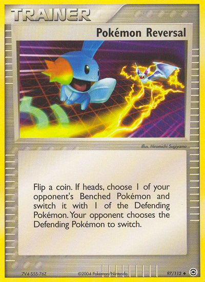Pokémon Reversal (97/112) [EX: Rojo Fuego y Verde Hoja] 