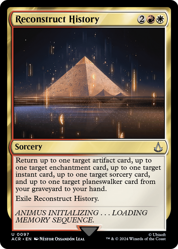 Reconstruct History [Assassin's Creed]
