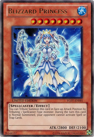 Princesa de la ventisca [YG07-EN001] Ultra rara 