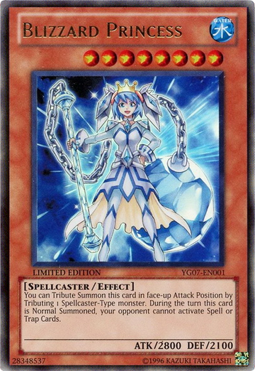 Princesa de la ventisca [YG07-EN001] Ultra rara 