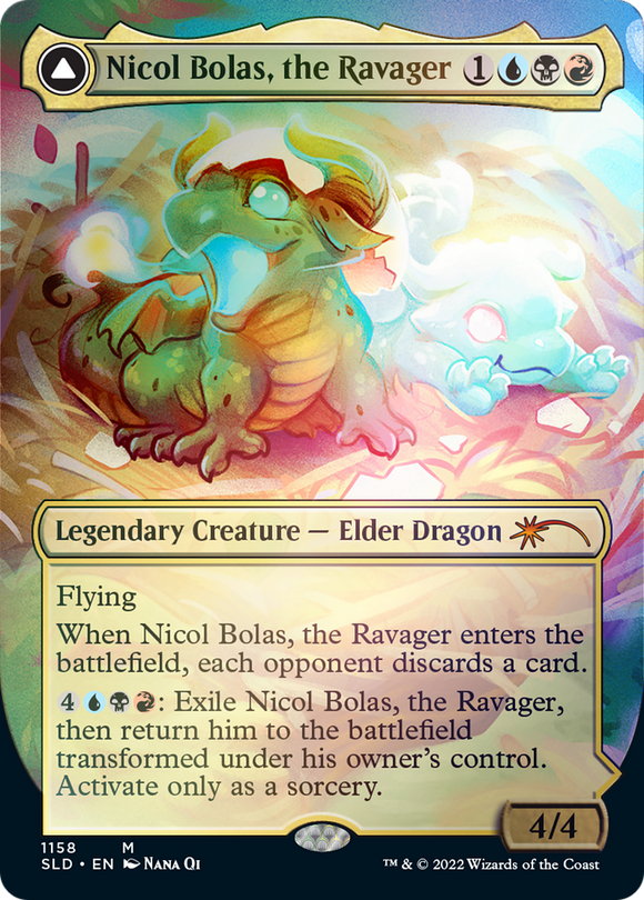 Nicol Bolas, el Devastador // Nicol Bolas, el Resurgido (Sin fronteras) [Guarida secreta: de lo lindo a lo brutal] 